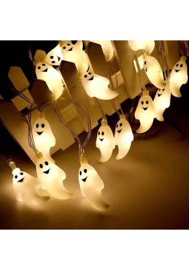 150 Cm 10led Cadılar Bayramı Led Dize Işık Taşınabilir Kabak Hayalet Kafatası Işık Ev Bayramı Partisi Dekoratif Led Işık 56851220 Diğer