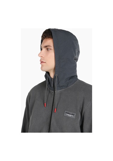 Colins Regular Fit Kapüşonlu Fermuarlı Gri Erkek Ceket Cl1066268 Koyu Gri Colins Regular Fit Kapüşonlu Fermuarlı Gri Erkek Ceket Cl1066268 Koyu Gri