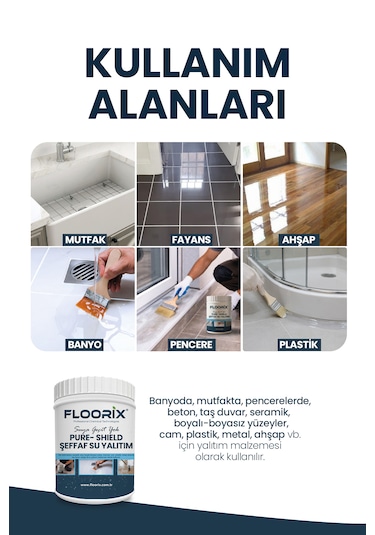 Floorix Şeffaf Su Yalıtımı