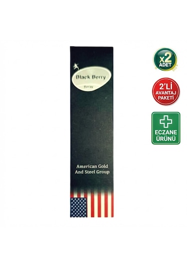 Black Berry Delay Sprey 2 x 25 ML