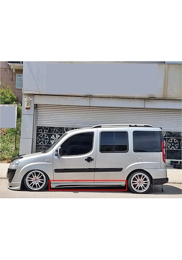 Fiat Doblo Riger Marşpiyel - Boyasız Fiberglas