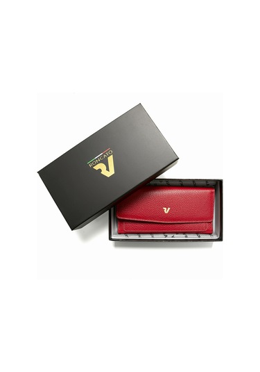 Red Cüzdan & Kartlık Kadın Diğer 2801 Roncato Flother Skın Wallet Red Kırmızı