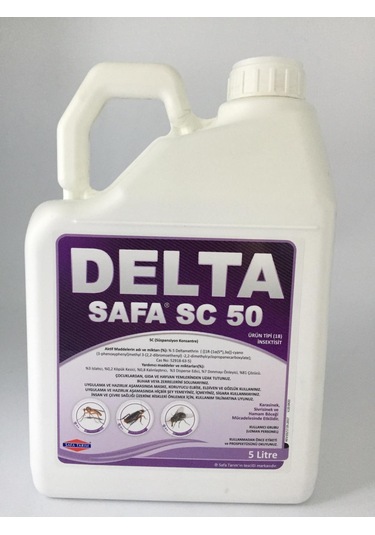 Safa Tarım Delta SC 50 Haşere İlacı 5 L