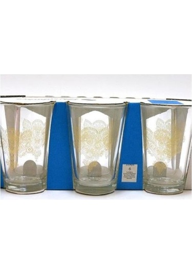 Paşabahçe 52052 Asel Desenli Su Bardağı 205 CC 6'lı