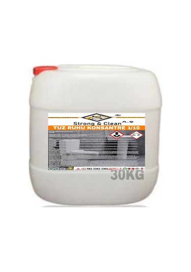 Strong&Clean Tuz Ruhu Ultra Konsantre 1/10 30 KG