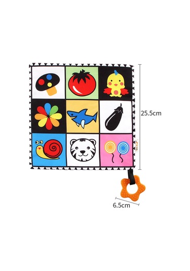 Dolıty Bebek Diş Kaşıyıcılı Hayvan Desenli Rahatlatıcı Civciv Çok Renkli