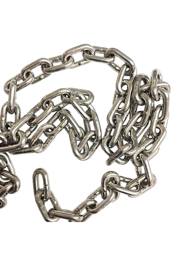 Paslanmaz Zincir. 8mm. Krom Zincir 316. Çapa Zinciri. 1 Metre