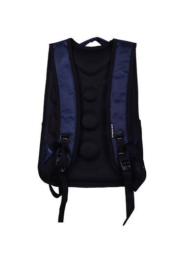 Unisex Çok Gözlü Ortopedik Sırt Destekli Günlük Sırt Çantası , Okul Sırt Çantası Lacivert