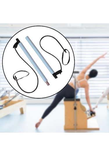 Suntek Pilates Sopa Heavy Distric Yoga Çekme Güç Kaldırma Mavi