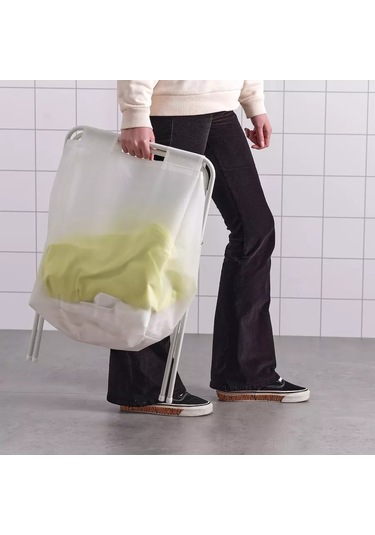 Ikea Jäll Çamaşır Sepeti, Beyaz, 50 Litre 236741499 Beyaz