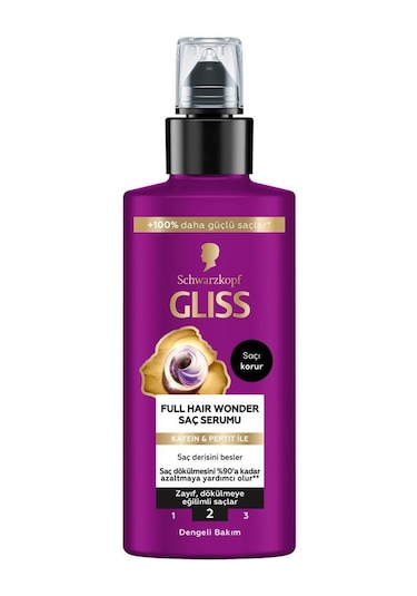 Gliss Full Hair Wonder Saç Dökülme Karşıtı Saç Serumu 100 ML