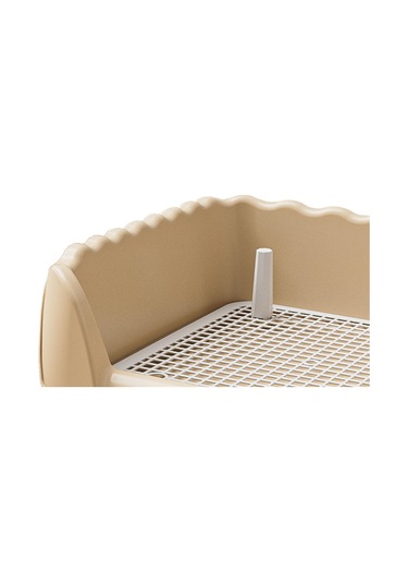 Homyl Köpek Tuvalet Taşınabilir Eğitim Lazımlık Kahve