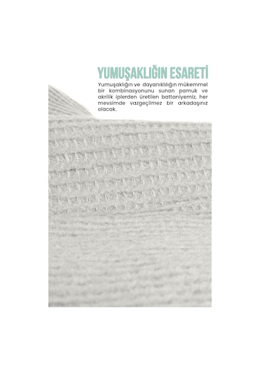 Verra Home Pamuklu Tv Battaniyesi 150 x 200 Gri