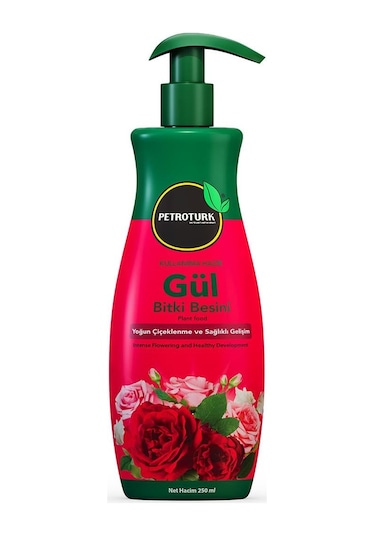 Petroturk Gül Sıvı Bitki Besini 250 Ml 1