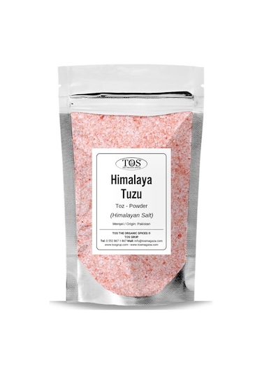 Tos The Organic Spices Himalaya Tuzu Toz 1 KG Himalayan Salt Powder