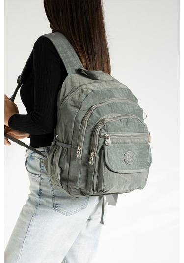 Orta Boy Sırt Çantası Ultra Hafif Çok Cepli Unisex Gri Model: 571-3j - Gri