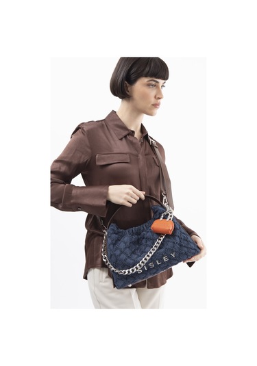 Sisley Kadın El Çantası C.SLY 060 Lacivert