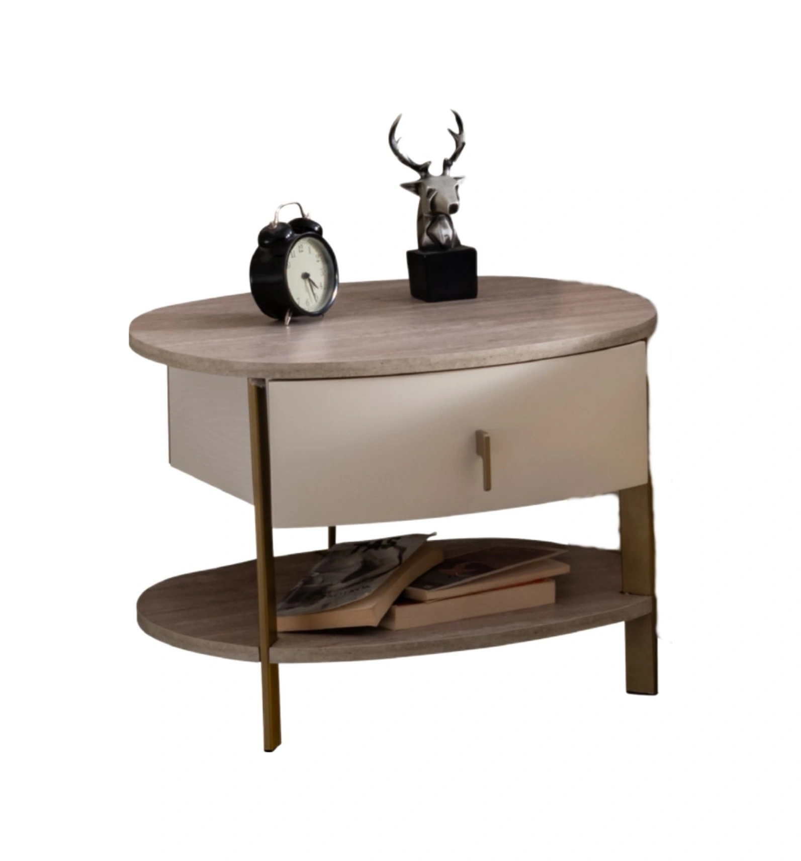 Blesk Alya Sehpa Komodin Teak