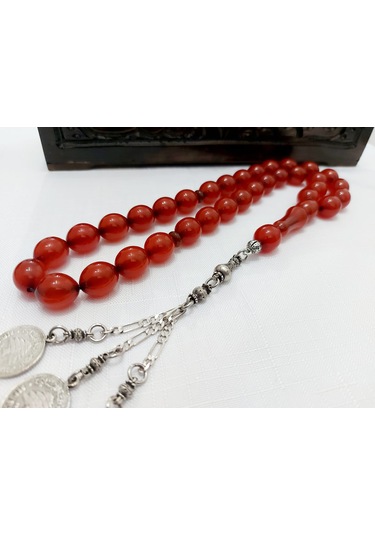 Osmanlı Benzetme Küre Kesim Eski Usul İmame Sıkma Kehribar Tesbih