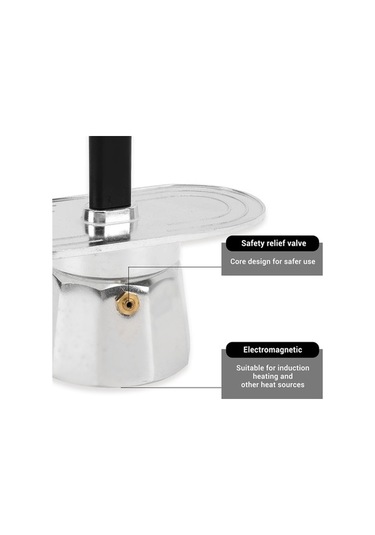 Flybuy Fincan Kahve Makinesi, 100ml Mini Kahve Potu, Çift Kafa Sistemi Diğer