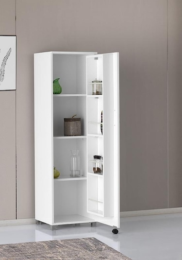 Buket Çok Amaçlı Kiler Erzak Dolabı 45x42x160cm Kurulu 001