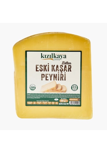 Kızılkaya Çiftlik Dilim Eski Kaşar Peyniri 500 G