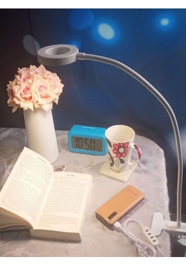 Çok Fonksiyonlu 3 Farklı Işık Renkli Akrobat Masa Lambası 51 Cm