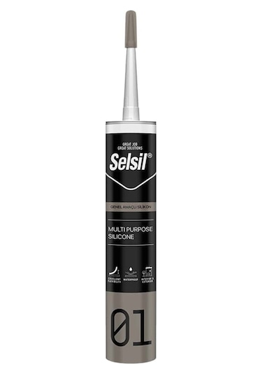 Genel Amaçlı Silikon Siyah 280 G