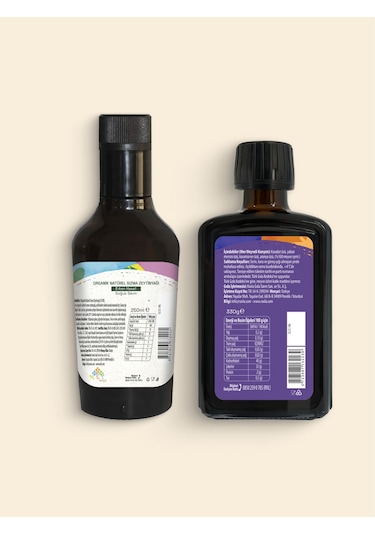 Ravla Mor Meyveli Karışım 330 G + Ravla Organik Zeytinyağı Bebek Çocuk Yüksek Polifenol 250 ML