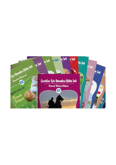 Çocuklar için Osmanlıca Eğitim Seti 12 Kitap
