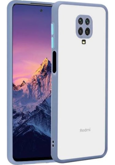 Xiaomi Redmi Note 9 Pro Kilif Lens Korumali Mat Silikon Kapak 435226138