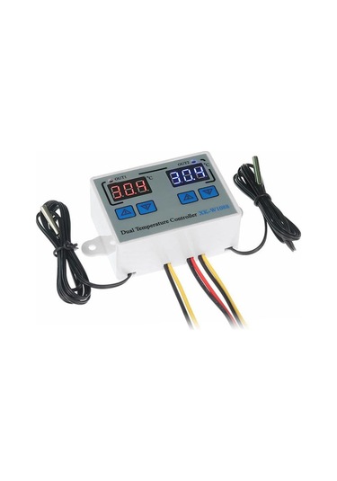 Dianziye 12v Akıllı Dörtlü Kontrollü Dijital Termostat - Soğutma-ısıtma, Su Seviyesi, İç/harici Sıcaklık Gösterimi, -55 120 C Aralığı