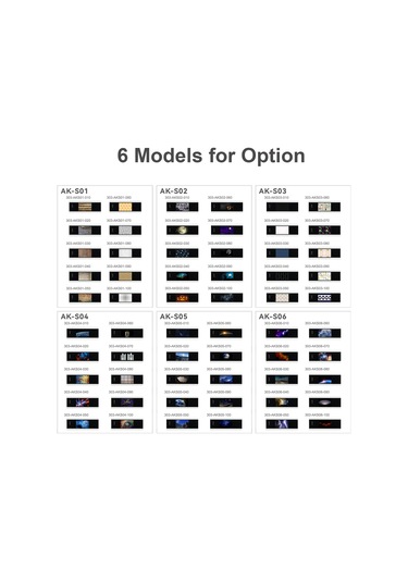 Yaozixa Godox Ak-s03 10'lu Flaş Projeksiyon Slaytları - Ak-r21 Projeksiyona Uyumlu