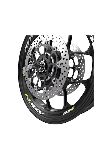 Yamaha Nmax Jant Sticker Florasan Sarı