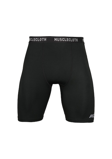 Musclecloth Training Erkek Şort Tayt Siyah SiYAH