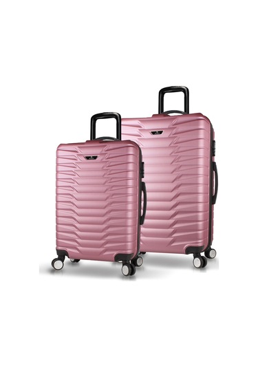 My Valice Croc Abs Orta Ve Büyük Boy Rose Gold 2'li Valiz Seti Rose Gold