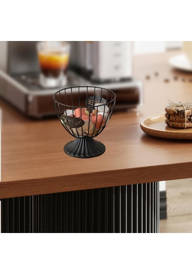 Homyl Kapsül Tutucu Pratik Kahve Pod Düzenleyici Tezgah Ofis Siyah