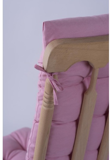 Lüx Sallanan Sandalye Minderi Selen Bağcıklı 120x50cm Sadece Minder Pembe