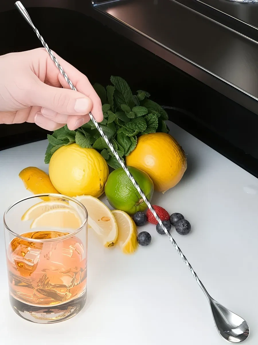 Olin & Korr Kabar İçin Uzun Kaşık 40 Cm, Gümüş 156505198