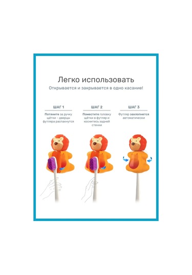 Flipper Pando Diş Fırçası Askısı + Diş Fırçası 169621414 Beyaz