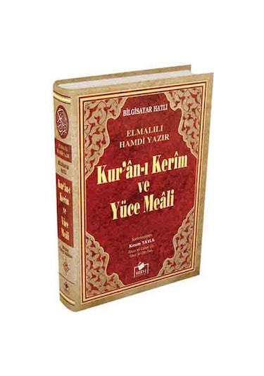 Cami Boy Mealli Kuranı Kerim - Merve Yayınları - Bilgisayar Hatlı
