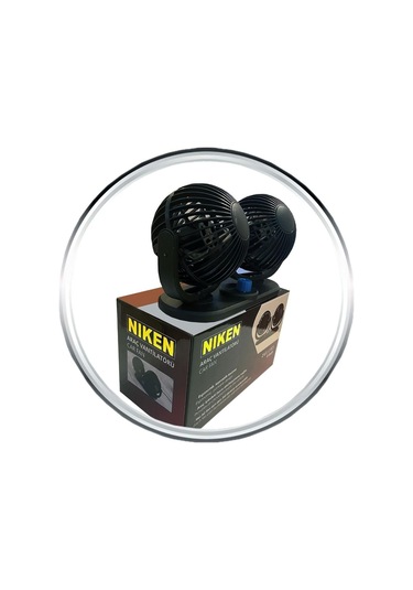Oto Vantilatör Çift Fanlı Torpido Üstü 2 Kademeli 12 Volt
