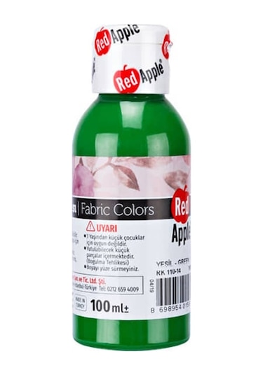 Red Apple Kumaş Boyası 100 Ml Yeşil