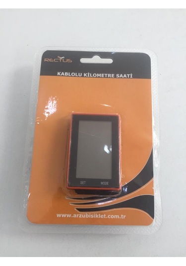 Kablolu Kilometre Km Saati Yol Bilgisayarı Sayaç Hız Göstergesi Turuncu