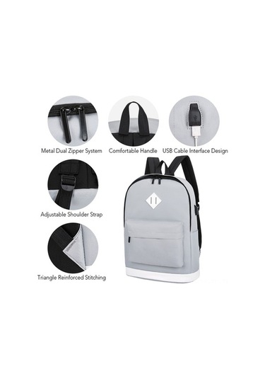 Novahub Pratik Outdoor Çanta Seti Sırt Çantası, Sling Ve El Çantası Siyah Siyah