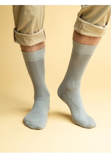 Nosko Yüksek Renkli Çoraplar 6 Çift 65024599 Bej