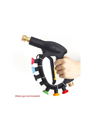 Samdoo Yüksek Basınçlı Araç Yıkama Nozulu Seti - 7 Renkli Uç Ve Saklama Tabanı