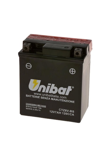 Unibat Ctz8v-bs Motosiklet Aküsü (ytz8v-bs)
