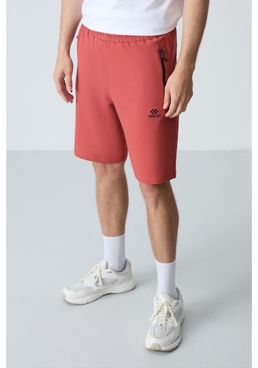 Tommy Life Standart Kalıp 2li Paket Bej-kiremit Erkek Şort - 81136 Bej - Siyah