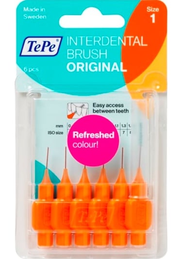 Tepe Interdental Arayüz Fırçası 6'lı 0.45 MM